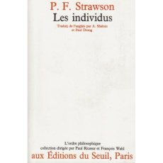 Les individus. Essai de métaphysique descriptive - Strawson Peter-Frederick
