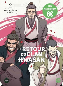Le retour du clan Hwasan Tome 2 - Prix découverte - Studio Lico ; Biga