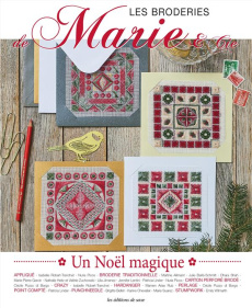 Les broderies de Marie & Cie N° 18 : Un Noël magique - Suarez Marie