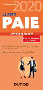 Le petit paie. L'essentiel en bref, Edition 2020 - Taïeb Jean-Pierre