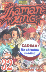 Shaman King Tome 32 . Avec un Shitajiki - Takei Hiroyuki ; Gesell Sébastien