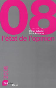 L'état de l'opinion. Edition 2008 - TNS SOFRES