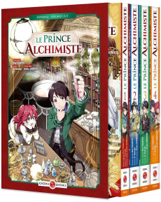 Le Prince alchimiste : Coffret en 4 volumes : Tomes 1 à 4. Avec 1 ex-libris - Tsukiyo Rui ; Kosugi S. ; Shindou Arata ; Malet Fr