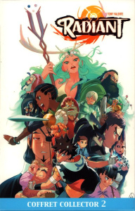 Radiant Tomes 5 à 8 : Coffret collector en 4 volumes. Avec 1 guide de l'univers inédit - Valente Tony