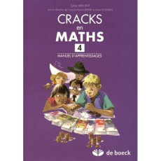 Cracks en maths 4. Manuel d'apprentissages - Van Lint Sylvie