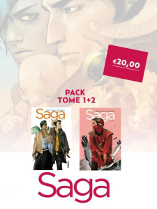 Saga Tomes 1 et 2 : Pack en 2 volumes - Vaughan Brian K.