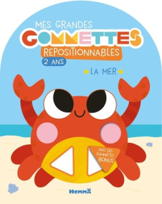 Mes grandes gommettes repositionnables La mer - Vautier Vanessa