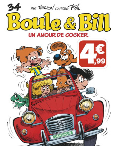 Boule & Bill Tome 34 : Un amour de cocker - Verron Laurent ; Roba Jean