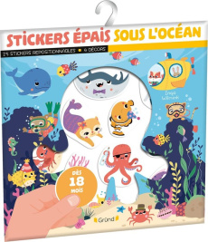 STICKERS EPAIS - SOUS L'OCEAN - WILMINK INGA