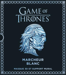 Game Of Thrones, Marcheur blanc. Masque 3D et support mural - Wintercroft Steve