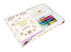 Ma petite pause aquarelle Bridgerton. Avec 1 livret d'initiation à l'aquarelle, 24 couleurs, 1 pince - DHAYERE OPHELIE