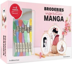 Broderies inspiration manga - MEZY FAUSTINE