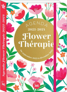 Agenda Flower thérapie. De septembre 2023 à décembre 2024, Edition 2023-2024 - Castro Emilie de