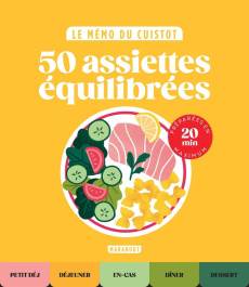 50 assiettes équilibrées préparées en 20 min maximum - MARINETTE GUILLAUME