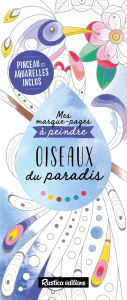Oiseaux du paradis. Avec pinceau et aquarelles - Zottino Marica