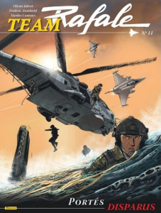Team Rafale Tome 11 : Portés disparus. Avec 1 ex-libris numéroté et signé du dessinateur - Zumbiehl Frédéric ; Jolivet Olivier ; Caniaux Nico