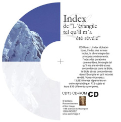 INDEX DE L´ÉVANGILE TEL QU´IL M´A ÉTÉ RÉVÉLÉ - LIVRE AUDIO - Valtorta. Maria
