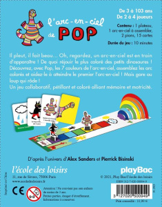 L'ARC-EN-CIEL DE POP - LE JEU - SANDERS/BISINSKI