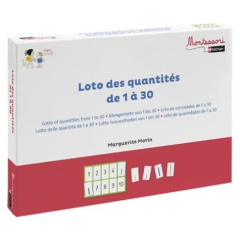 Montessori par Nathan - Loto de 1 à 30 - Morin Marguerite