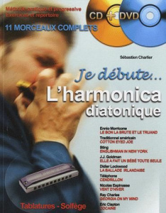 L'harmonica diatonique. Avec 1 DVD 1 CD AUDIO - Charlier Sébastien ; Rosinski Michal