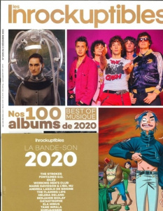 Les Inrockuptibles : Nos 100 albums de 2020. Best of musique, avec 1 CD audio - Vergeade Franck ; Lalanne Jean-Marc