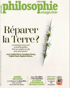 Philosophie Magazine N° 164, novembre 2022 : Réparer la Terre ? - Legros Martin ; Eltchaninoff Michel