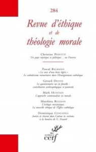 Revue d'éthique et de théologie morale N° 284, juin 2015 - Lemoine Laurent