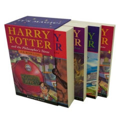 COFFRET HARRY POTTER 4 POCHES - ROWLING JOANNE
