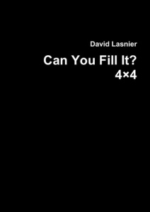 Can You Fill It? 4×4 - Lasnier David