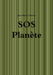 SOS PLANETE - CHARRON JEAN-MARIE