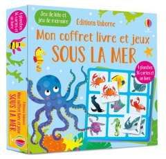 Sous la mer. Jeu de loto et de mémoire - 4 planches, 36 cartes et un livre - Nolan Kate ; Lucas Gareth ; Duran Véronique