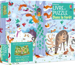 DANS LA FORET - COFFRET LIVRE ET PUZZLE - DES 5 ANS - LUCAS GARETH