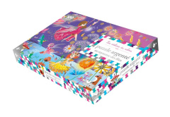 PUZZLE ARGENTE AU ROYAUME DES FEES - 100 PIECES - BOISSON MARIE-ROSE
