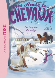 Mes amis les chevaux Tome 25 : La tempête de neige - Thalmann Sophie ; Kalengula Catherine ; Mandrou Is