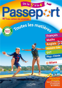 Passeport Toutes les matières de la 5e à la 4e. Edition 2024 - Lisle Isabelle de ; Rousseau Philippe ; Dréano Mar