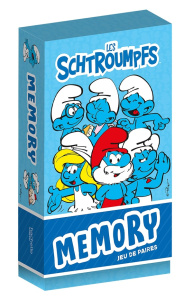 LES SCHTROUMPFS - BOITE DE CARTES - MEMORY - IMPS