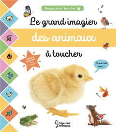 Le grand imagier des animaux à toucher - COGUMELO CLUB