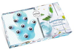 Automassages Bien-être. Coffret avec 1 gant de massage et 1 livre - Bharucha Janine