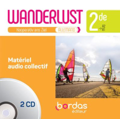Allemand 2de A2-B1 Wanderlust. Matériel audio collectif - Palmyre Jean-Paul ; Creux Catherine