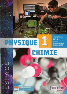 Physique-Chimie 1re Espace. Enseignement de spécialité, Edition 2019 - Ruffenach Mathieu ; Cariat Thierry