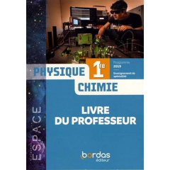 Physique-Chimie 1re Espace. Livre du professeur, Edition 2019 - Ruffenach Mathieu ; Cariat Thierry