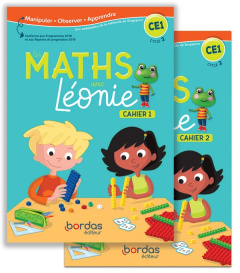Les Maths avec Léonie CE1. 2 volumes : Cahiers 1&2, Edition 2020 - Cueto Mélanie ; Girardot Caroline ; Schall Laura
