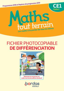 Maths tout terrain CE1 cycle 2. Fichier photocopiable de différenciation, Edition 2020 - Louzoun Danielle ; Amouyal Xavier ; Brun Jacques ;