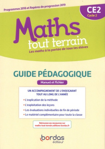 Maths tout terrain CE2. Guide pédagogique, Edition 2020 - Louzoun Danielle ; Amouyal Xavier ; Brun Jacques ;