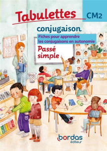 Tabulettes conjugaison Passé simple CM2. Contient 10 carnets et 1 guide pédagogique, Edition 2021 - LE MADEC HERVE