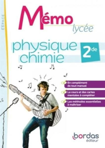 Physique chimie 2de Mémo lycée Espace. Edition 2022 - Faraco Damien ; Ruffenach Mathieu ; Cariat Thierry