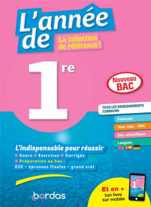 Mon année de 1re - Enseignements communs - Pailloux-Riggi Sophie ; Turgis Jacqueline ; Domain