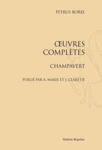 CHAMPAVERT. (1922) - BOREL PETRUS