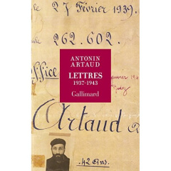 Lettres 1937-1943 - Artaud Antonin ; Malausséna Simone ; Malausséna Se