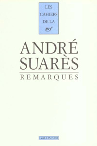 Remarques - Suarès André